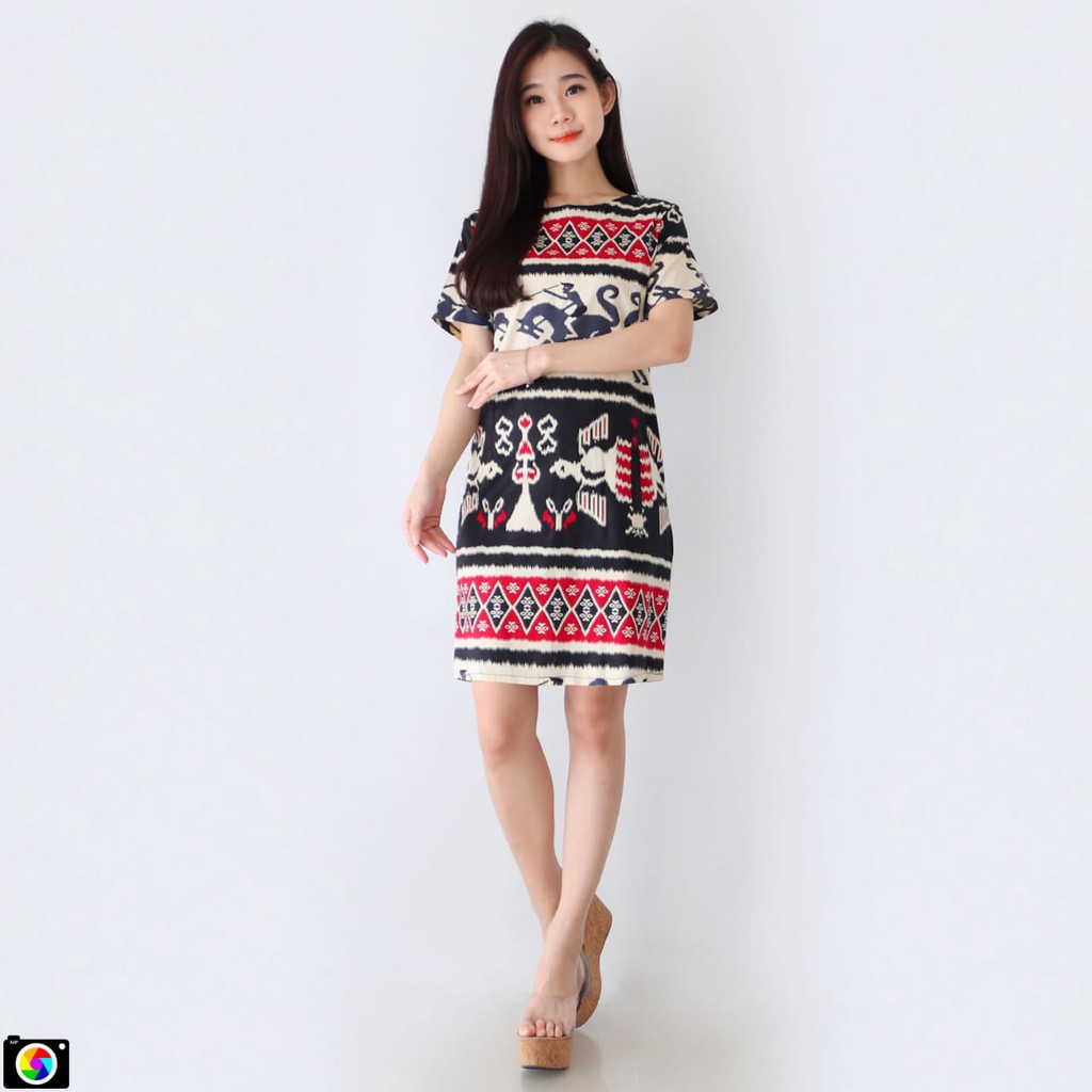 Baju Batik Wanita - Ceongsam Batik Wanita 038 MVP-Red Horse