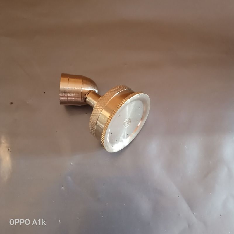 Nozzle sprayer bengkok lubang 7