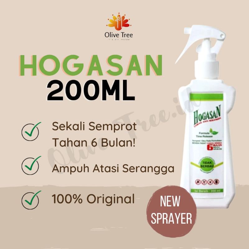 Hogasan cairan anti serangga sekali semprot 200ml