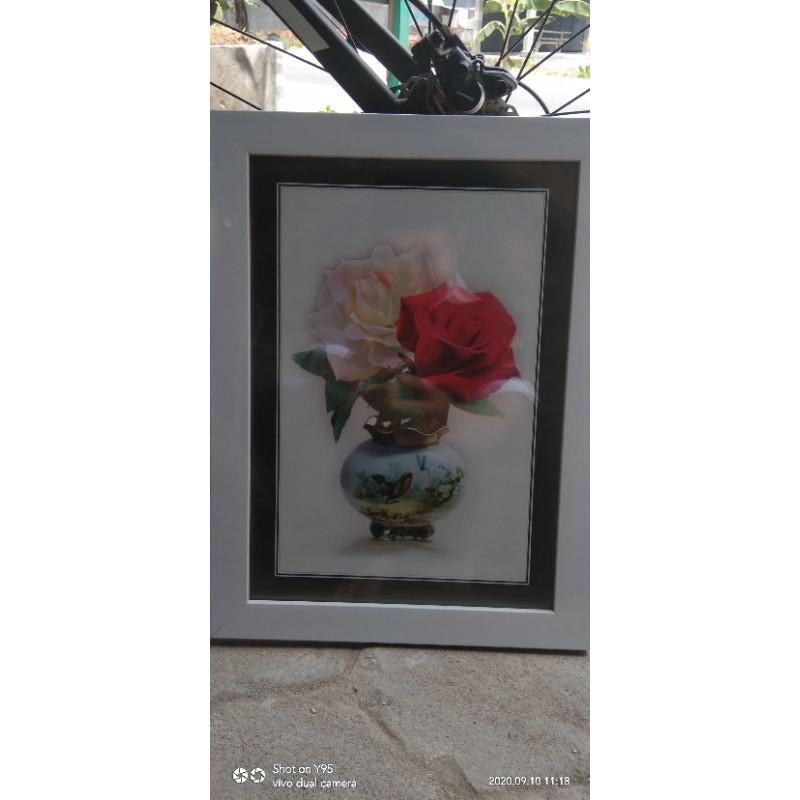 Frame 10r Super A4 Full Ijazah Warna Putih Polos Shopee Indonesia