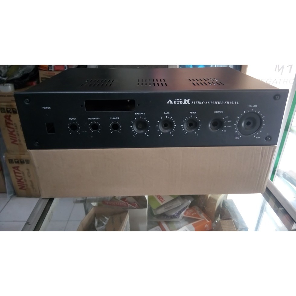 BOX POWER AMPLIFIER PROFESIONAL SOUND SYSTEM TEBAL USB XR0211U