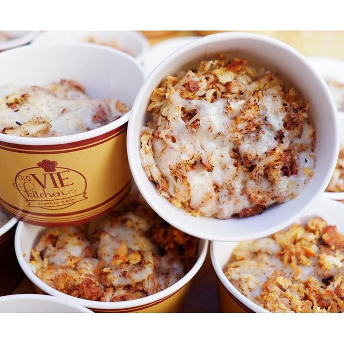

Nasi Ayam Geprek Mozarella - NO PEDAS (NP)