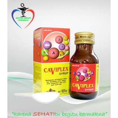 CAVIPLEX SIRUP MULTIVITAMIN / Multivitamin Ampuh / Anemia