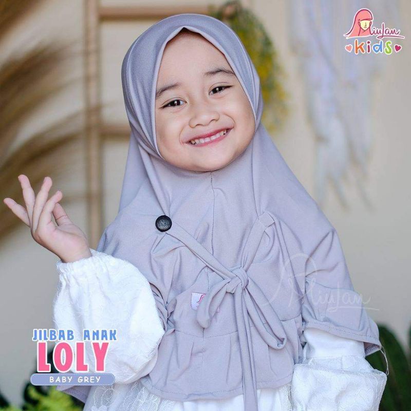 jilbab anak miulan.. jilbab Loly Miulan