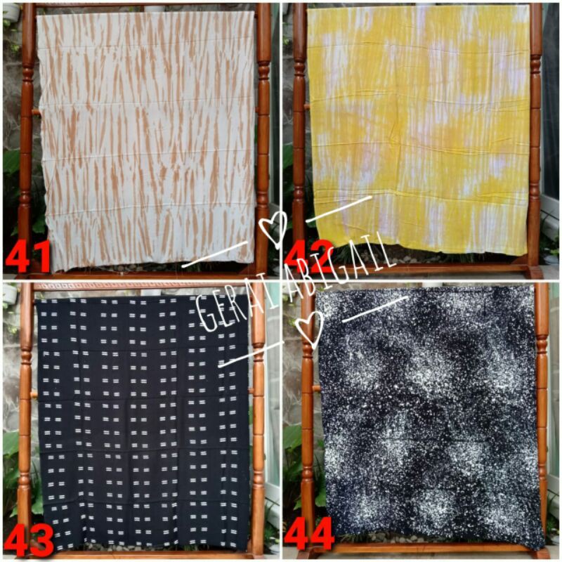 kain tie dye kain shibori rayon premium