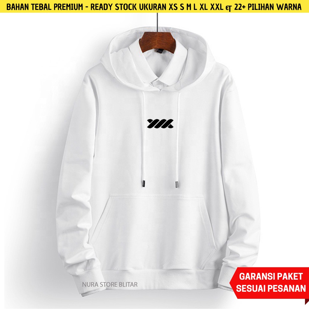 Jaket Hoodie Hody Cowok Cewek Couple Kembar Big Size Ukuran S M L XL XXL 2XL Bahan Tebal Hangat Lemb