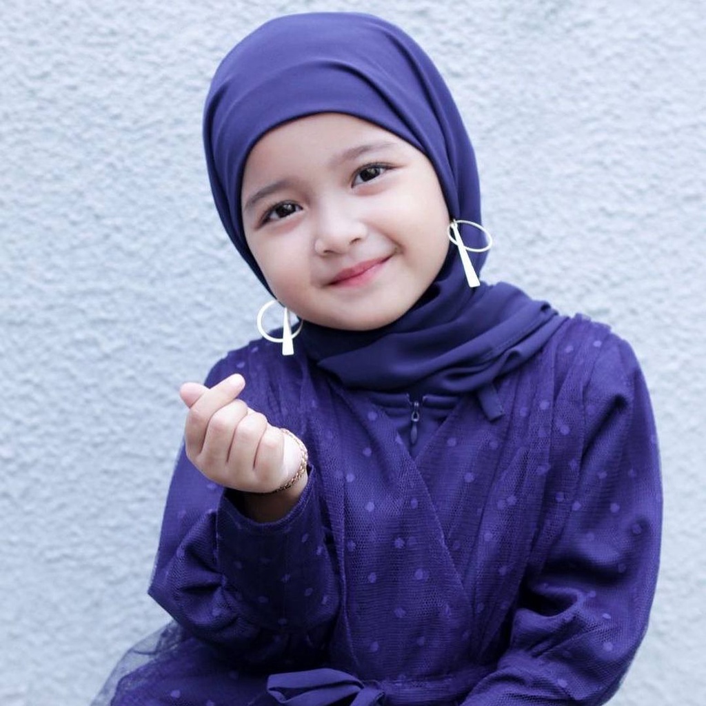 Pashmina Aifa / Hijab Pashmina Inner Anak / Pashmina Instan Inner