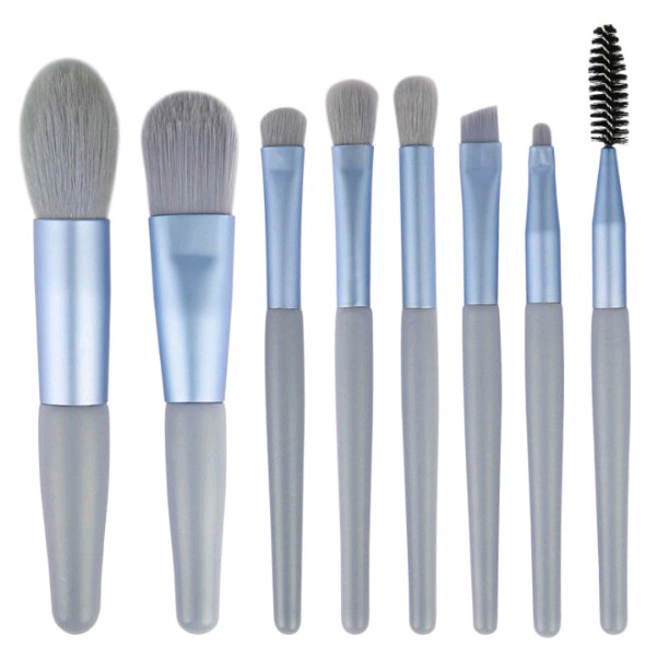 KUAS BLUSH ON ISI 8 SET KUAS MAKE UP 8IN1 BRUSH LENGKAP KUAS MAKE UP 8 IN 1