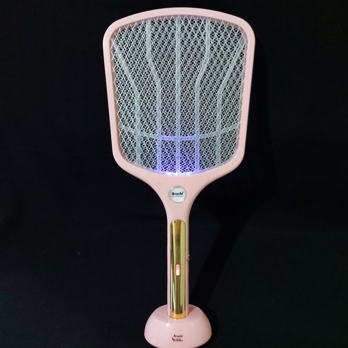 Arashi Raket Nyamuk Electric 2 in 1 Mosquito Killer ARL-194 Rechargeable Cable Bundle JUMBO