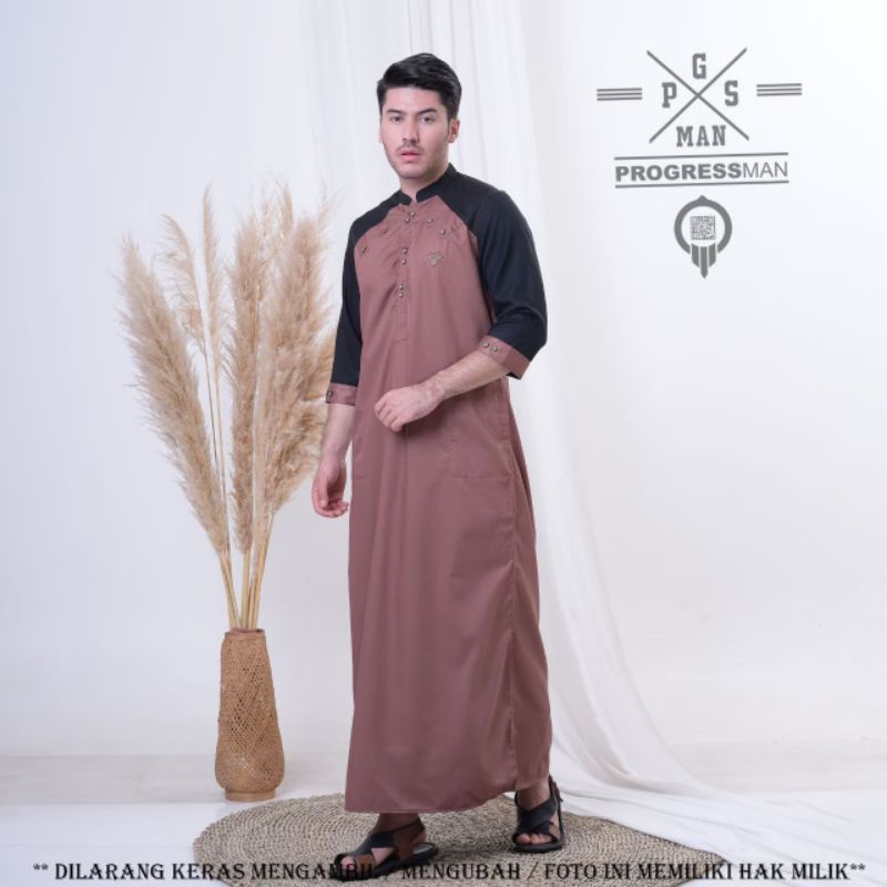 jubah pria dewasa gamis pria jubah cowo toyobo premium terbaru