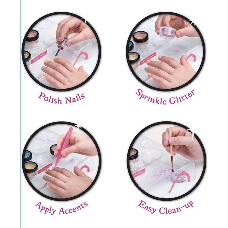 nail glam - mainan kutek kuku anak - mainan salon anak - kado anak cewek - hadian anak cewek