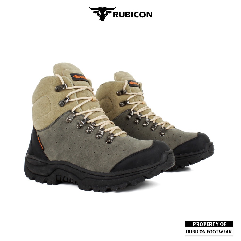 RUBICON VOLCANO HIGH SEPATU BOOTS SAFETY TRACKING GUNUNG KERJA LAPANGAN PRIA UJUNG BESI PREMIUM