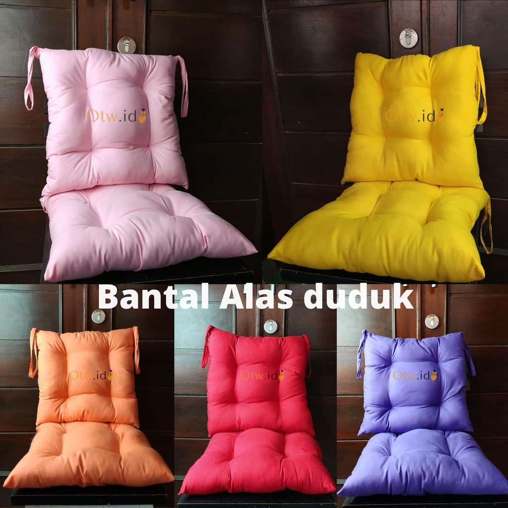  Bantal  Alas Kursi Bantal  Duduk  Polos  40x40 Tebal Empuk 