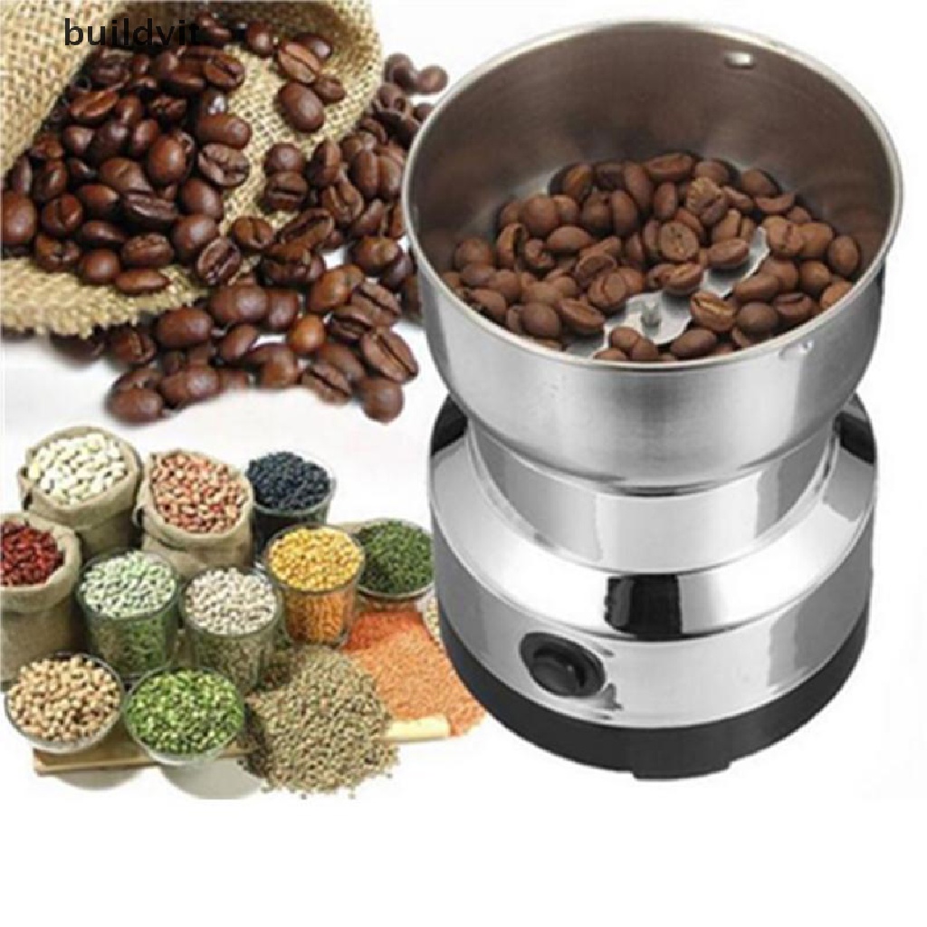 (hotsale) Coffee Grinder Stainless Electric Herbs/Spices/Nuts/Grains/Coffee Bean Grinding {bigsale}