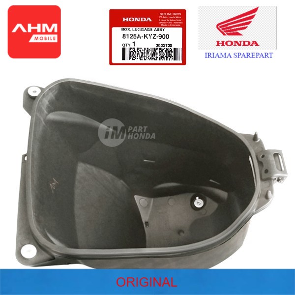 8125A-KYZ-900 Box Luggage Bagasi Bawah Jok Supra X 125 HELM IN "