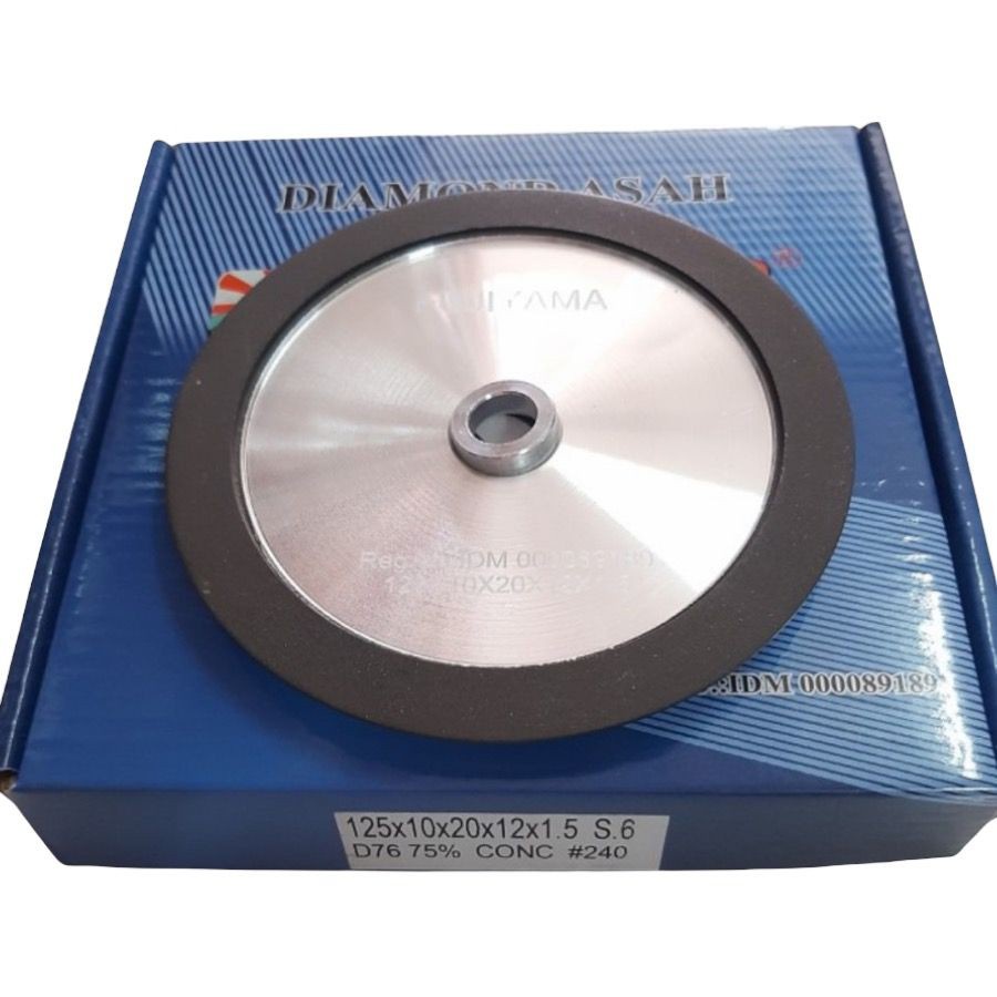 Fujiyama Diamond Asah TCT 5 Inch 125x10x20x12x1.5mm (1 sisi) S.6 Ori