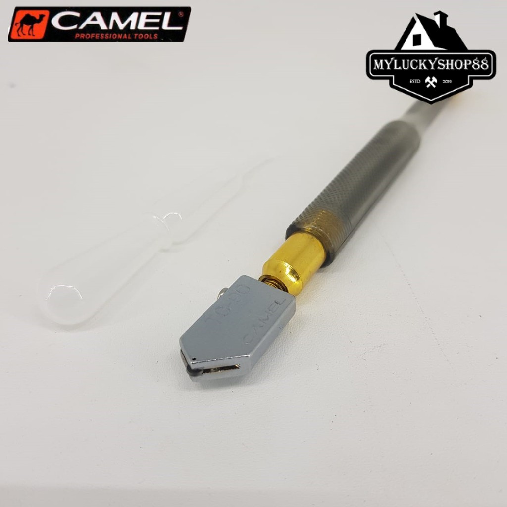 Camel Glass Cutter Heavy Duty 8816 - Mata Pisau Alat Potong Kaca HD