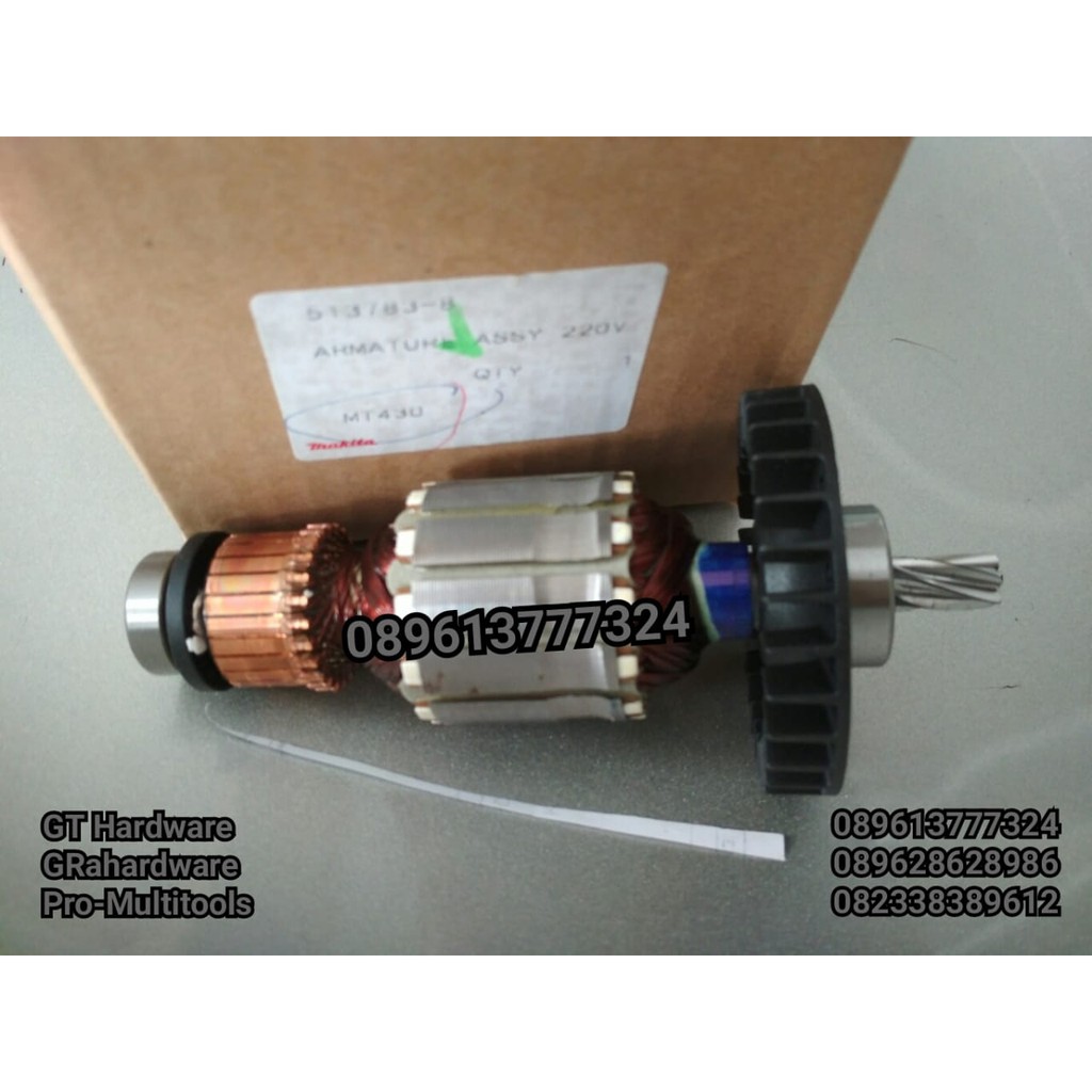 Angker Makita 513783-8 Armature Assy 220 V MT 430