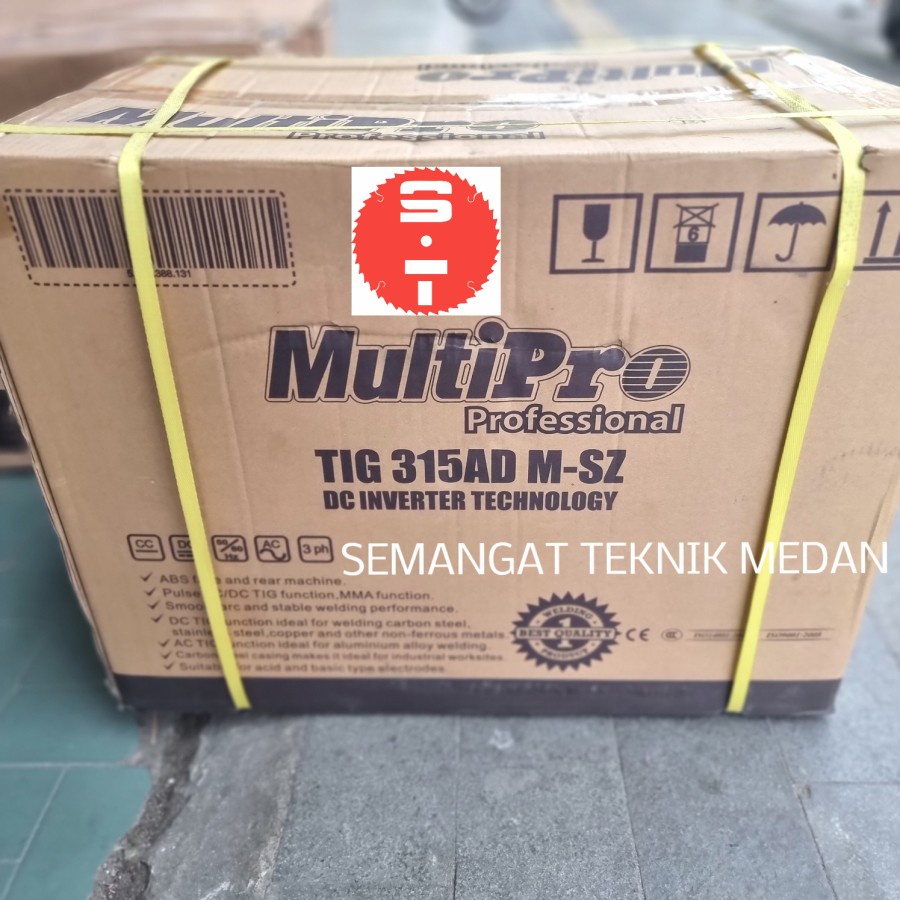 TIG315 MESIN TRAFO LAS ARGON TIG STAINLESS MULTIPRO 315AD 315 AD M-SZ