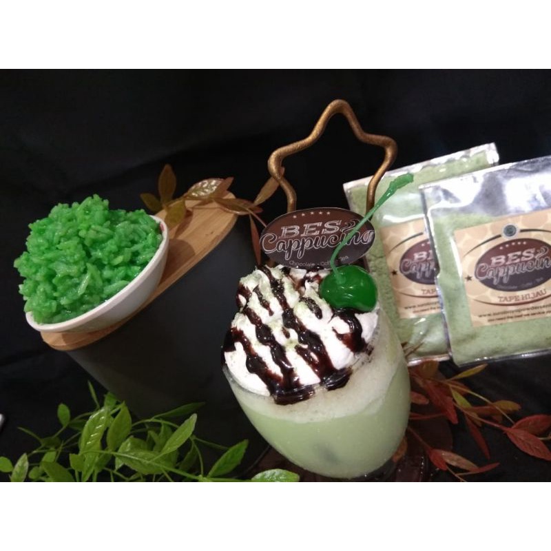 

Bubuk Minuman Rasa Tape Hijau(Bes Cappucino)