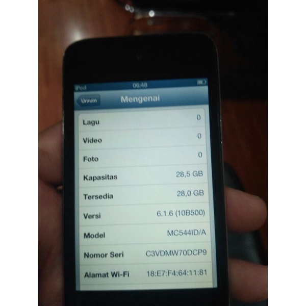 IPOD touch