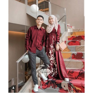 SB04 Muslim Couple  Gamis Erdogan 4WARNA CL Pakaian 