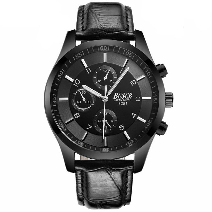 Jam Tangan Pria COD Watch Murah Fashion Terbaru Keren N1I6 Jam Tangan Pria BOSCK 8251 Business Casua