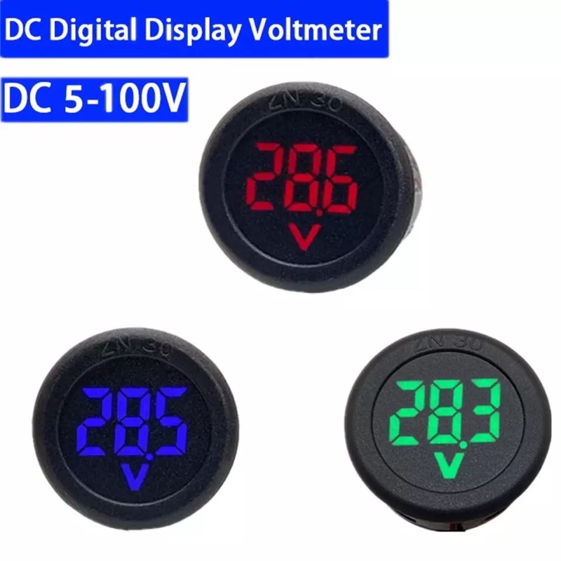 Digital Voltmeter DC 5 - 100V DC