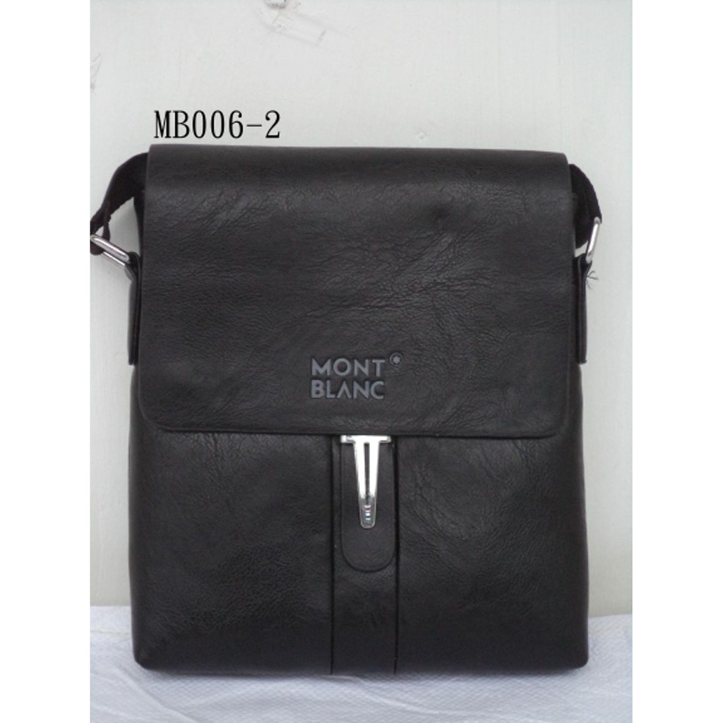 TERBARU  Tas Selempang Kulit Mont Blanc branded Import PREMIUM