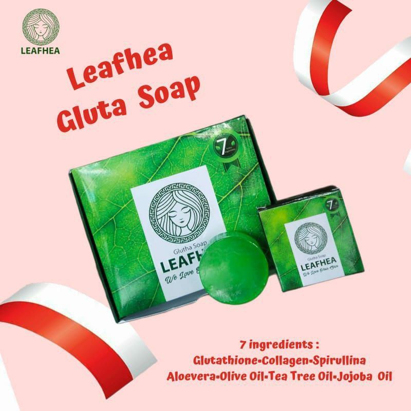 Sabun Pembersih Muka | Leafhea Gluta Soap|Bahan Herbal|Leafhea|Leafhe Pekanbaru