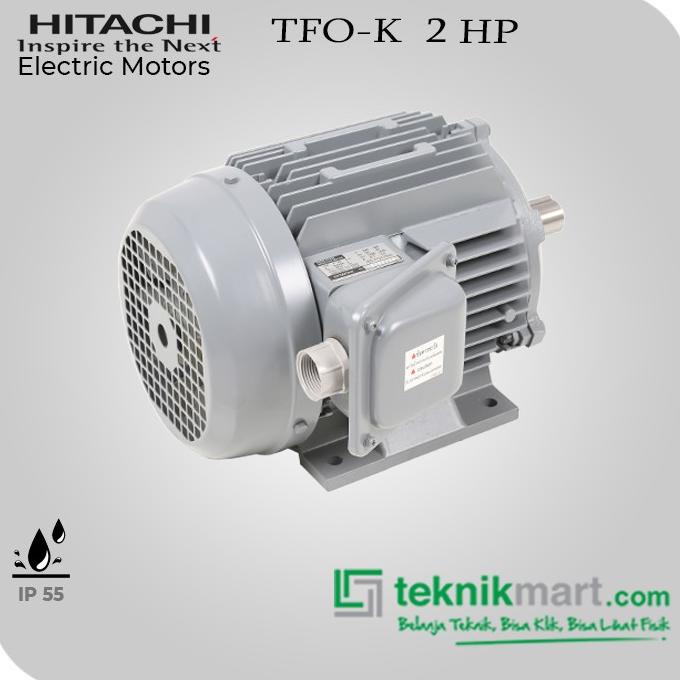 Dinamo Motor / Electro Motor Hitachi 2Hp 3Phase 4Pole (1500 Watt) Termurah