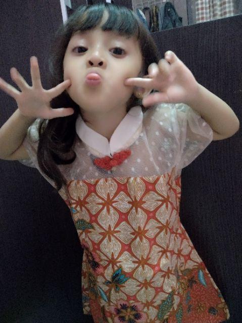 Dress Batik Anak Ananta