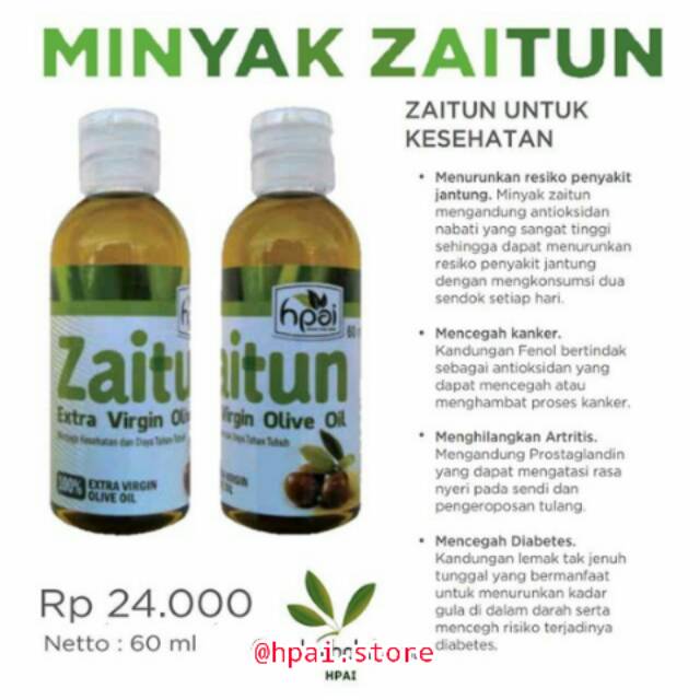 Minyak Zaitun Hni Hpai Shopee Indonesia