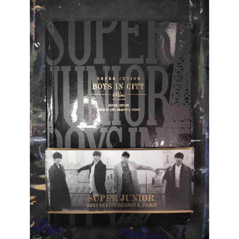 PHOTOBOOK SUPER JUNIOR (BOYS IN CITY PARIS)