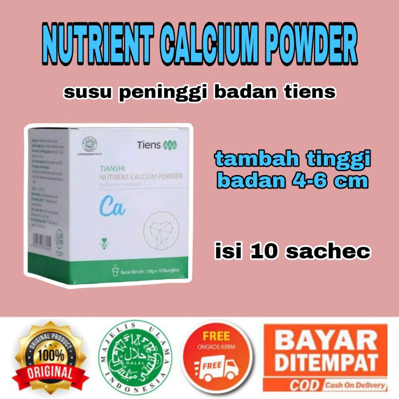 

[COD] NUTRIENT CALCIUM POWDER | SUSU PENINGGI BADAN |