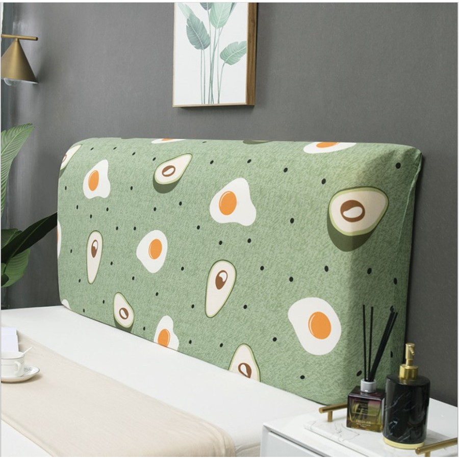Full Elastic Headboard Cover / Penutup Sarung Divan Elastis Spring Bed / Elastis / Lembut