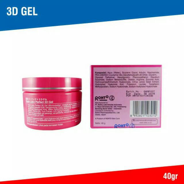 [ GROSIR ] Hada Labo 3D Gel 40 gr