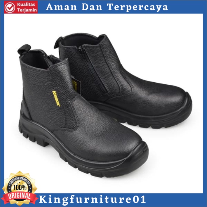 Sepatu Safety Krisbow Spartan/Safety Shoes/Sepatu pengaman kerja/proyek