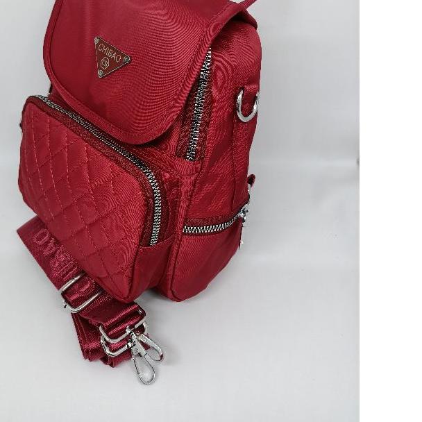 ➽ Tas Ransel Wanita ORI Chibao 1890-8 Motif ♙