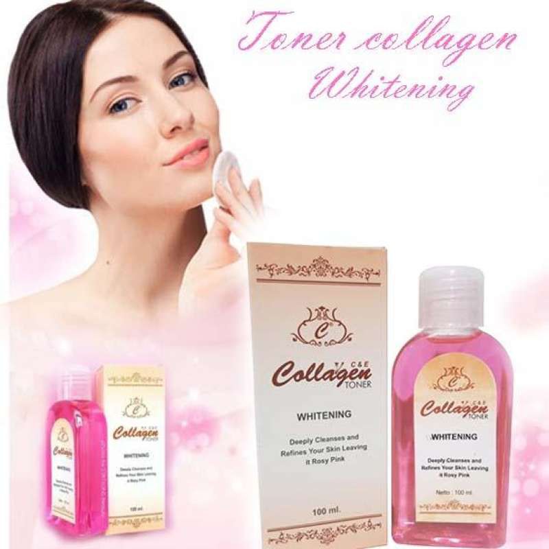 Collagen Toner Whitening Membantu Mencerahkan Wajah - 701 Original Bpom