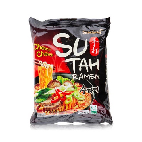 Samyang Chewy SuTah / Su Tah Ramen Noodle Soup 120 Gram