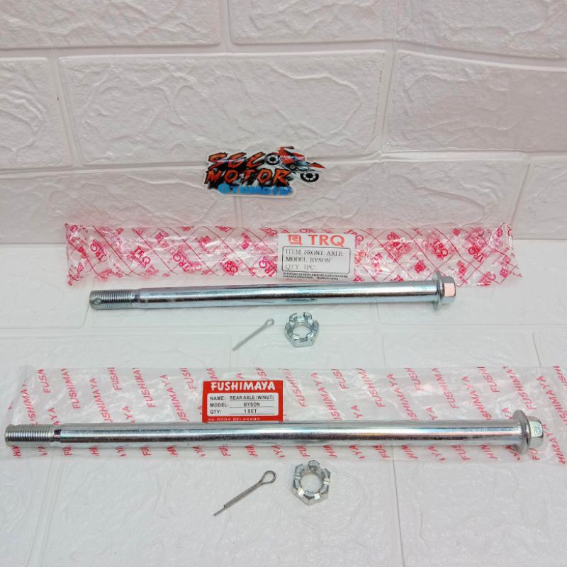 [ COD ]✓ SET AS RODA DEPAN BELAKANG BYSON KARBU BYSON FI BISON