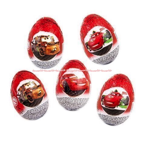 Zaini Cars Disney Pixar Milk Chocolate Eggs Coklat Telur Mobil Car Mobil Zainy Telur Zainni Car Mobil Mobila