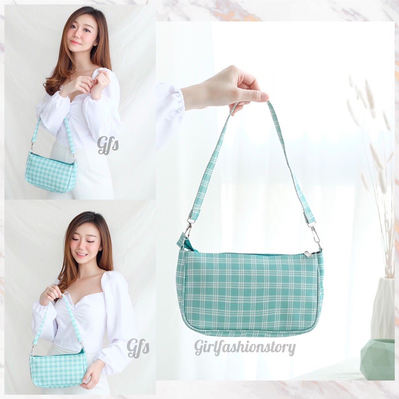 GFS HILSA PLAID BAG