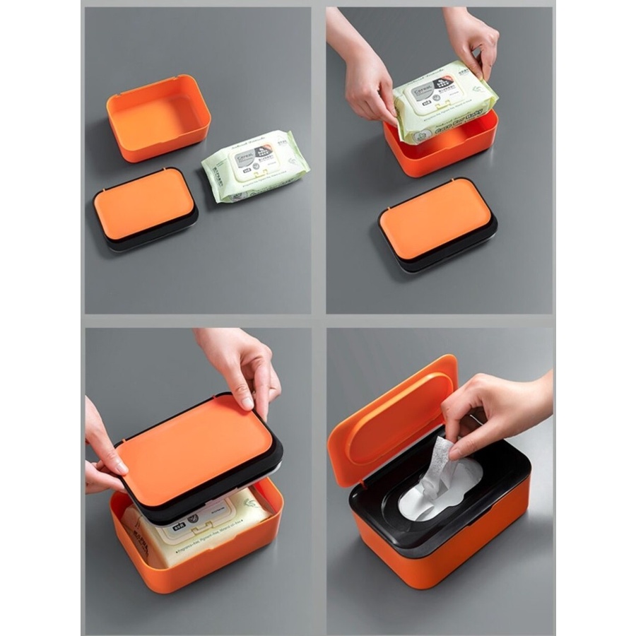 Tempat Tissue Masker Kotak Tissue Masker Tempat Penyimpanan Tisu Dan Masker Disposable Mask Storage Box