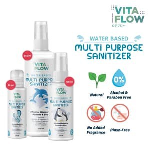 VITAFLOW WATER HAND SANITIZER / SANITIZER / VITAFLOW / 50ML / 100ML / 245ML