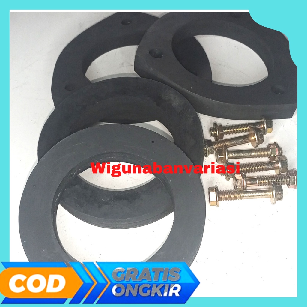 Karet Spacer Karet Tatakan Shock Depan Dan Karet Per Keong Belakang Sigra Calya Harga Satu Set