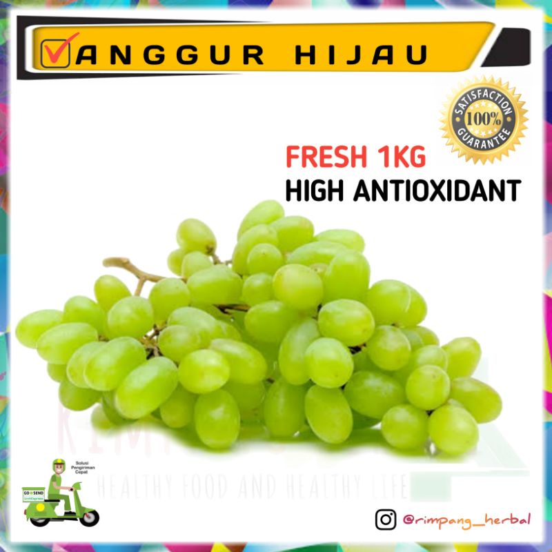 

Anggur hijau | Buah segar | Bergaransi | Terlaris