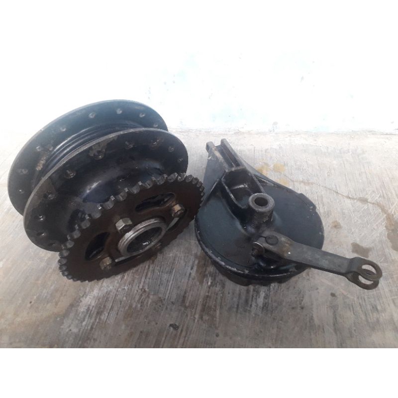 TROMOL BELAKANG SET GLMAX PRO ORI TROMOL BELAKANG SET TUTUP KAMPAS GL MAX GL PRO ORIGINAL