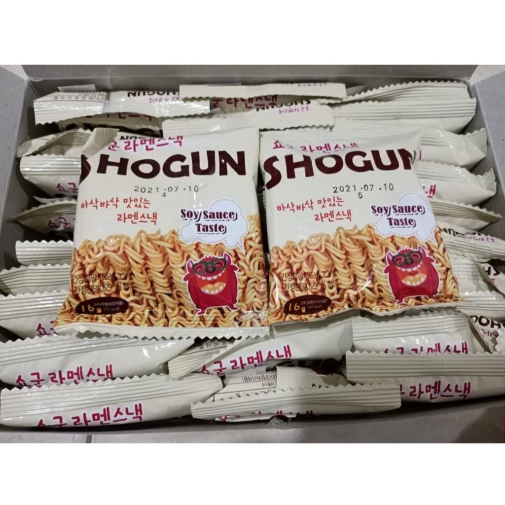 [HARGA 1 PCS] Mie Shogun Korea/Cemilan Snack Mie Kremes